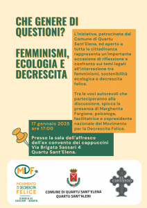 Che genere di questioni? Femminismi, ecologia e decrescita